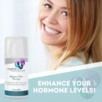 Organic Excellence Balance Plus Therapy - USP Bioidentical Organic Progesterone Cream for Women - with Phytoestrogens - for Menopause Relief and Natural Hormone Balance, 3.3 fl oz (100g)