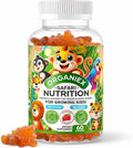 Kids Multivitamin Gummies with Iron & Zinc (Ages 2+) | Daily Kids Vitamins with Vitamin C, D3, B12 & Folate | Vegan, Non-GMO, Gluten-Free, Pectin-Based | Raspberry Flavor | 60 Count