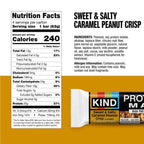 KIND Protein MAX Variety Pack, High Protein Bars, Keto Snacks, 1g Sugar, 20g Protein, (6) Crispy Chocolate Peanut Butter (6) Sweet & Salty Caramel Crisp, 12 Count Pack