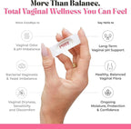 PURE WOMAN - pH-ighter Vaginal Boric Acid Suppositories for Women - Hyaluronic Acid - 4 in 1 Vaginal Suppositories for Discomfort, Dryness, Odor & pH Balance- Full Vaginal Health Care - 20ct