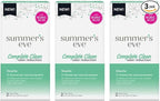 Summer's Eve Douche, Complete Clean, Vaginal Douche for Women 4.5 OZ Each (3Pack)