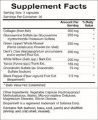 Natura Health Products JTL Mobility Supplement - Supports Healthy Joint Function, Mobility and Comfort - Featuring Collagen, Glucosamine Sulfate, Chondroitin Sulfate & White Willow (90 Capsules)
