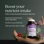 New Chapter Women’s Multivitamin 40+, extra B6 & B12, Biotin for Hair Growth, D3, Vit C, Zinc for Immune & Stress Support, Gentle on an Empty Stomach, One Daily, Non-GMO, Gluten-Free, 72 Tablets