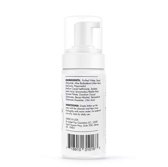 Isabel Fay ph Balanced Feminine Intimate Foam Wash gentle and safe for sensitive skin