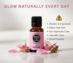 Earth N Pure Rose (Gulab Oil) Essential Oil Natural and Therapeutic Grade with Glass Dropper - 100 ml