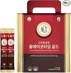 6 Year Korean Red Ginseng Shot Gold - 15mg Ginsenosides - HACCP Made in Korea 100 Packets