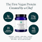 Ora Organic Plant-Based Protein Powder - 23g Protein for Women and Men - Vanilla Flavor 20 Servings, Vegan, Clean Protein, Third-Party Tested, Gluten-Free - 20 Servings