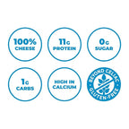 Moon Cheese Oh My Gouda Cheese Bites, 10 Ounce, 2-Pack, Crunchy, Packed With Protein & Calcium, Keto, Gluten Free