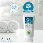 Aloe Cadabra Natural Water Based Personal Lubricant and Vaginal Moisturizer, Organic Aloe Lube for Men, Women and Couples, Non-Staining, pH Balanced (Unscented 5.5 Ounces, 1 Pack)