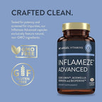 Mt. Angel Vitamins: Inflameze Advanced. Joint Health, Collagen Protection, Turmeric Supplement, 60 Capsules