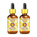 Deve Herbes Pure Madhuca Indica Oil (Madhuca Indica) with Glass Dropper Cold Pressed (Pack of Two) 100ml X 2 (6.76 oz)