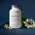 NOOT Sleep Lover – All Natural Deep Sleep Aid for Adults and Students, Non-Habit Forming Formula w. Ashwagandha, Lemon Balm, L-Theanine & Phytomelatonin, Sleep Supplement, Sleeping Pills, 60 Capsules