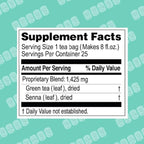 Hyleys Slim Tea Blueberry Flavor - Weight Loss Herbal Supplement Cleanse and Detox - 25 Tea Bags (1 Pack)