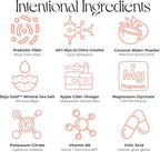Iris Women’s Hormonal Health Daily Electrolyte Drink Mix | High Fiber, Essential B Vitamins for Mood Support | 40:1 Myo & D‑Chiro Inositol | Peach Prickly Pear, 15 Hydration Powder Packets
