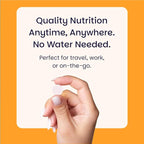 EZ Melts Vitamin B6 - Brain & Heart Health Supplement - Energy Metabolism Support - No Artificial Flavors - Non-GMO & Vegan - Orange Blast - 120 Dissolvable Tablets (60 Servings)