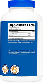 Nutricost Caffeine with L-Theanine, 100mg of Each, 240 Capsules, 240 Servings - Non-GMO and Gluten Free (Pack of 2)