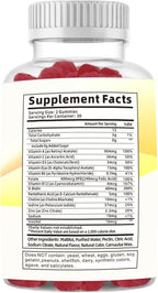 Sugar Free Multi-Vitamin Gummies for Women & Men, Daily Multivitamin/Multimineral Supplement with Vitamin A C D E B6 B12,Folic Acid,Pantothenic Acid,Biotin,Inositol,Iodine,Zinc