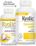 Kyolic Aged Garlic Extract Formula 104, Cholesterol Health*, 300 Capsules