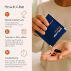 Orthomol Immun Tablet and Capsule, Immune Support Supplement, 30-Day Supply, Vitamins A, B, C, D, E, Zinc, Iodine