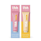 TBH Kids Lip Butter Balm for Kids | Vegan Tinted Lip Balm & Lip Gloss for Girls | Safe, Hydrating, Natural Tween Lip Care - Cotton Candy & Sugar Cookie Flavors