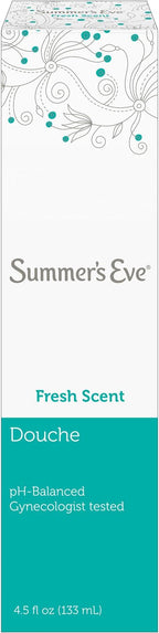 Summer's Eve Douche, Vaginal Douche for Women, Fresh Scent, 1 Unit, 4.5 Oz
