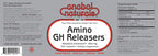 Anabol Naturals Amino GHReleasers Pre-Workout Amino Acid Supplement – MetaboEnhancer with L-Glutamine and L-Arginine for Lean Muscle, 500 Capsules