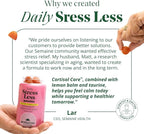 Semaine Stress Less Gummy with Cortisol Care™ 60 Count – Daily Support for Stress, Mood & Sleep