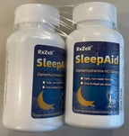 Sleep Aid, Diphenhydramine Softgels 50mg, Easy-to-Swallow, Supports Deeper Restful Sleeping, Non Habit-Forming (220 Counts | Pack of 2)