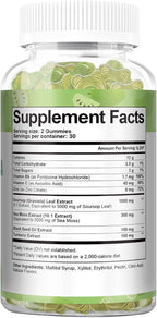 Totaria (2 Packs) Sugar Free Soursop Oil Graviola Sea Moss Gummies - Support Digestive Sleep Skin Health, Immunity & Antioxidant - Guanabana Fruit with Sea Moss, 150mg Black Seed Oil Non-GMO Vegan