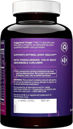 MRM Nutrition Joint Synergy™+ | Joint Health | with Theracurcumin® | Gluten-Free | 120 Capsules
