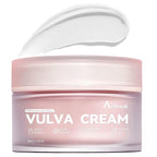 Vulva Moisturizing Cream for Women | Estrogen-Free Menopause Support, pH Balanced Formula | Vaginal Moisturizer Natural Ingredients for Dryness, Itching, Irritation, Odor Relief | 1.76oz