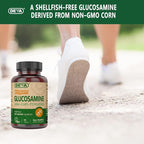 DEVA Vegan Glucosamine MSM & CMO, CMO, Turmeric, Boswellia Extract with Non Animal Ingredients, 90 Tablets