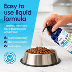 Liquid Glucosamine for Dogs - Advanced Joint Supplement for Dogs Ages with Chondroitin, MSM & Hyaluronic Acid - Repairs & Protects Joints, Supports Mobility & Pain Relief - 16oz