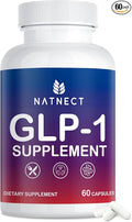 GLP-1 Supplement Support, GLP Activate Natural Formula, GLP-1 Supplement for Metabolic, Energy, GLP-1 Support, Take Before Meal (60 Capsules)