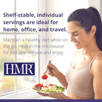 HMR Variety Entrée Packs |Pre-packaged Lunch or Dinner to Support Weight Loss| Ready to Eat Meals |10-20 grams of Protein per Entrée | Low Calorie Food | 7-8oz Servings per Meal (8 Ounce (Pack of 17))