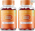 GeriCare Prebiotic Digestive Support, Gummies Compare to Metamucil Fiber Gummies, Berry Flavor, 72 Count, Plant-Based Fiber for Gut Health, Non-GMO, Gluten-Free, Vegan, Fiber Supplement (2 Pack)