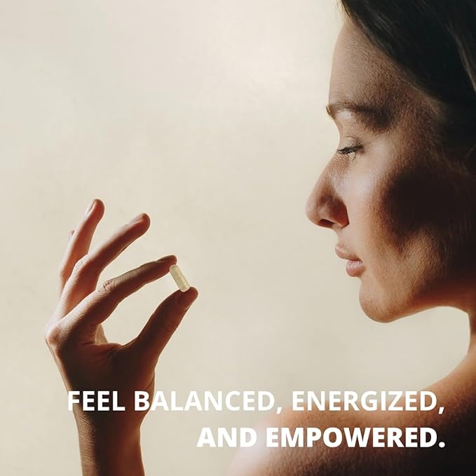 Harmony+ | Vitex, DIM, Soy Isoflavones, Methylfolate & Selenium | Supports Women’s Hormonal Balance, Cycle Regulation & Mood Stability | 60 Capsules