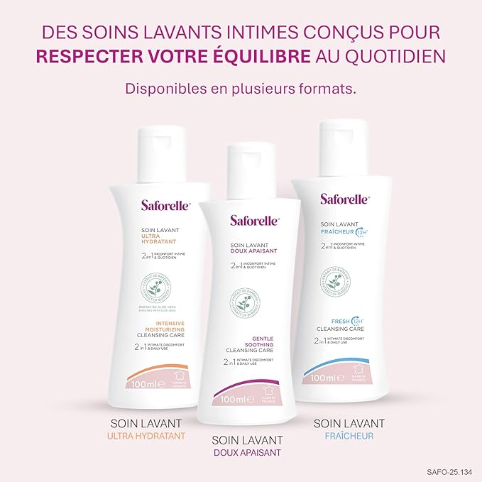 Saforelle Gentle Cleansing Care 2X500ml