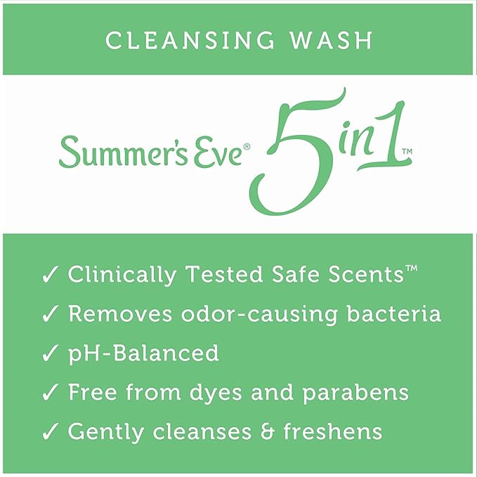 Summer's Eve Cleansing Wash | Aloe Love | Great for Sensitive Skin | 15 oz Each | Pack of 2