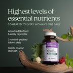 New Chapter Women's Multivitamin 40+ Advanced Formula for Heart, Hormone, Immune & Energy Support, Higher Levels of Whole-Food Fermented B Vitamins +D3, Made with Organic Non-GMO Ingredients, 96 Count