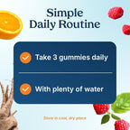 Poop Like a Champion Fiber Gummies – 5g Fiber per Serving, Non-GMO, Vegan, Digestive Support, 60 Pieces per Bottle