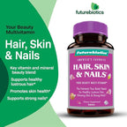 Futurebiotics Hair, Skin, & Nails Beauty Multivitamin, 135 Tablets
