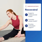 Pure Encapsulations Resveratrol - Cardiovascular, Cellular Health & Memory Support* - 40 mg Trans-Resveratrol - Antioxidants Supplement - Gluten Free & Non-GMO - 60 Capsules
