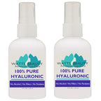 Anti Aging Wrinkle Serum of 100% Pure Hyaluronic Acid for Face and Body - No Alcohol, 8 oz