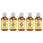 dève herbes Pure Wheatgerm Oil (Triticum vulgare) Cold Pressed (Pack of five) 100ml X 5 (16.9 oz)