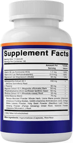 Vitamatic Cortisol Health Support - 90 Veggie Capsules - Made with Adaptogenic Blend with Ashwagandha, Rhodiola, Magnolia, L-Theanine, Phosphatidylserine