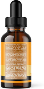 Organic Turmeric Liquid Drops for Adults - Turmeric Curcumin with Black Pepper, Cinnamon & Ginger Extract Liquid for Joint Pain, Mobility & Inflamation - Curcumin Drops for Immune Support - 2 Fl Oz