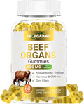 Beef Organ Supplement for Women：Grass Fed Beef Organ Gummies Supplement, Wellness with Liver Heart Kidney Pancreas Spleen Supports Women's Overall Energy and Health Non-GMO(60 Gummies)