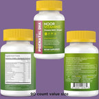 Noor Vitamins Halal Prenatal Vitamins with DHA and Folic Acid, Essential Vitamins, Ginger to Soothe Mom's Stomach, Iron, Softgels, Prenatal Vitamin Before/During/Post Pregnancy (3 Months Supply)