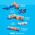 Koia Plant Based Protein Powder, Chocolate, 20g Protein, 3g Sugar, 6g Prebiotic Fiber, Pre & Post Workout, 21 Vitamins & Minerals, No Seed Oils, Dairy-Free, Gluten-Free, Non-GMO, 20 Servings, 28.2 Oz